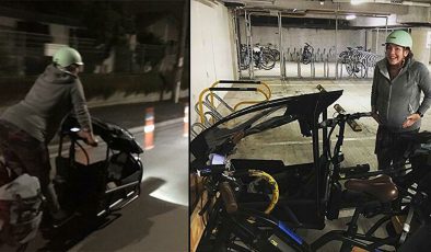 Yeni Zelandalı milletvekili, kendi doğumuna bisikletle gitti