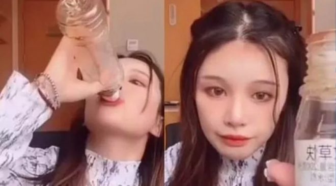 TikTok fenomeni canlı yayında zehir içti, öldü!