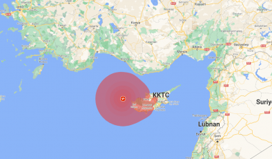 Akdeniz’de Kıbrıs açıklarında 6.4 büyüklüğünde deprem