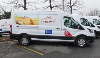 İBB’nin 40 mobil halk ekmek büfesi hizmette